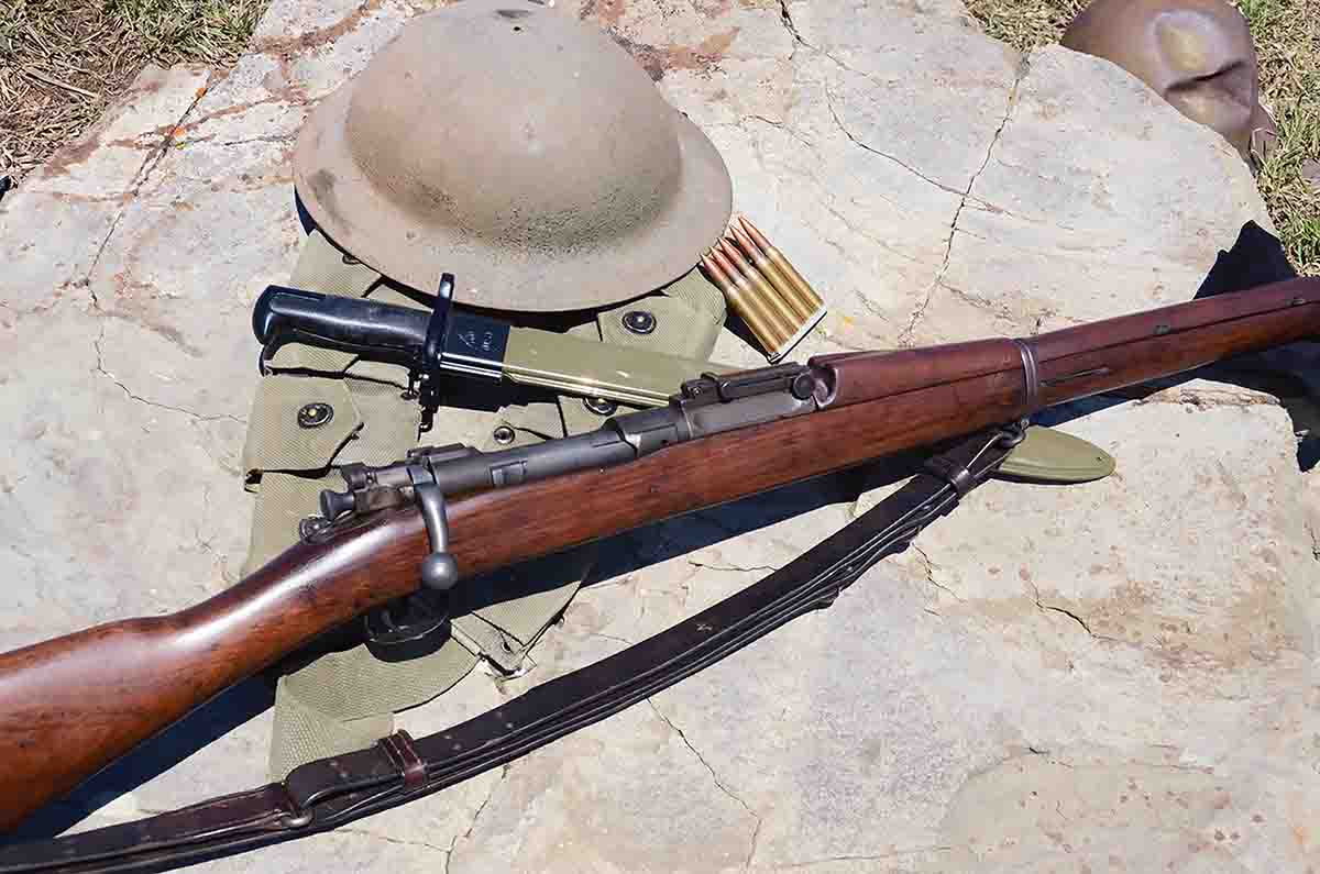 The U.S. Model 1903 Springfield is generally considered the most accurate as-issued American military rifle.